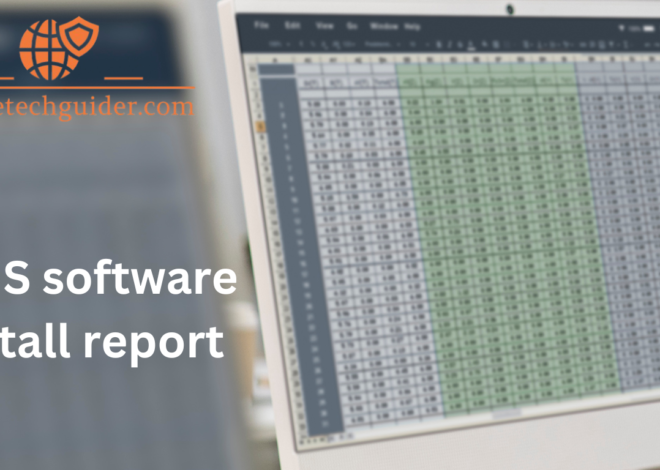 How to Generate ITMS Software Install Reports?